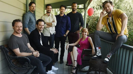 The adult cast of It Chapter 2.